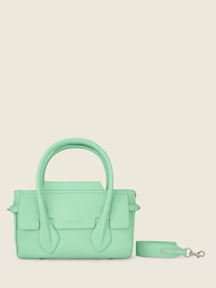 photo-matiere-sac-main-cuir-vert-madeleine-s-pastel-menthe-paul-marius-w31s-pt-gr