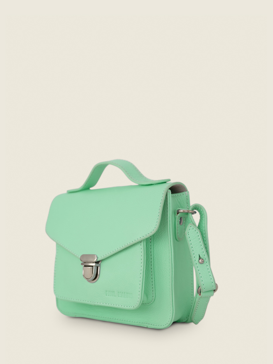 photo-vue-de-dos-mini-sac-main-cuir-vert-femme-mademoiselle-george-xs-pastel-menthe-paul-marius-w05xs-pt-gr