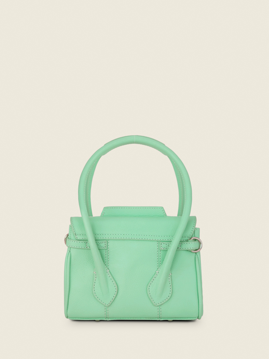 photo-vue-de-dos-mini-sac-main-cuir-vert-colette-xs-pastel-menthe-paul-marius-w28xs-pt-gr
