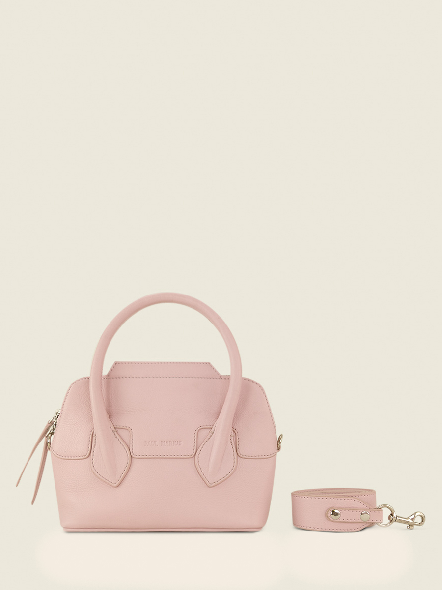 photo-vue-de-cote-mini-sac-main-cuir-rose-gisele-xs-pastel-poudre-paul-marius-w32xs-pt-pi