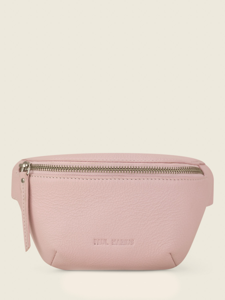 photo-vue-de-face-mini-sac-banane-cuir-rose-labanane-xs-pastel-poudre-paul-marius-m503xs-pt-pi