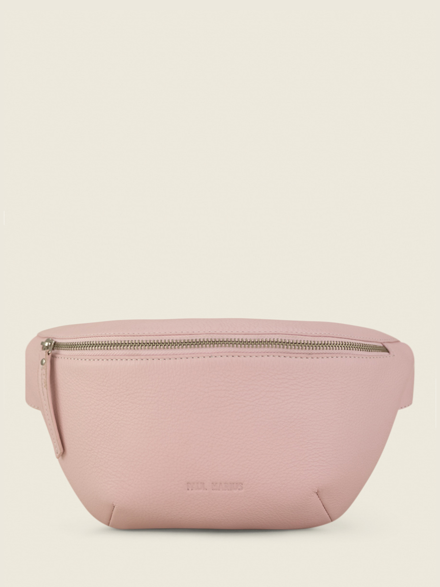 photo-vue-de-cote-sac-banane-cuir-rose-labanane-pastel-poudre-paul-marius-m503-pt-pi