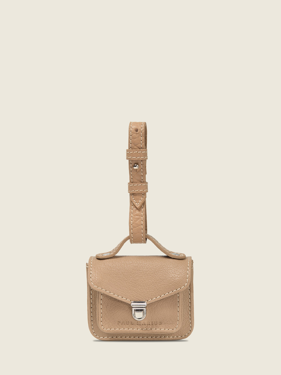 Porte-monnaie Bijou de Sac Mademoiselle George Nano Taupe vue face