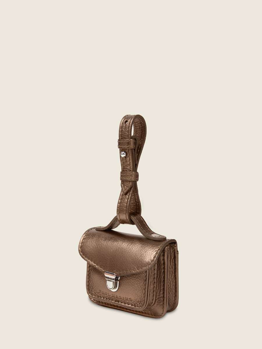 Porte-monnaie Bijou de Sac Mademoiselle George Nano Cuivré vue dos