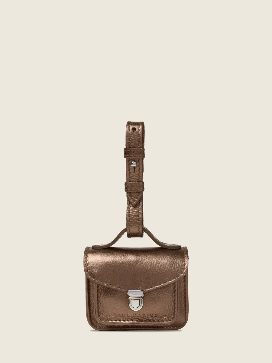 Porte-monnaie Bijou de Sac Mademoiselle George Nano Cuivré vue face