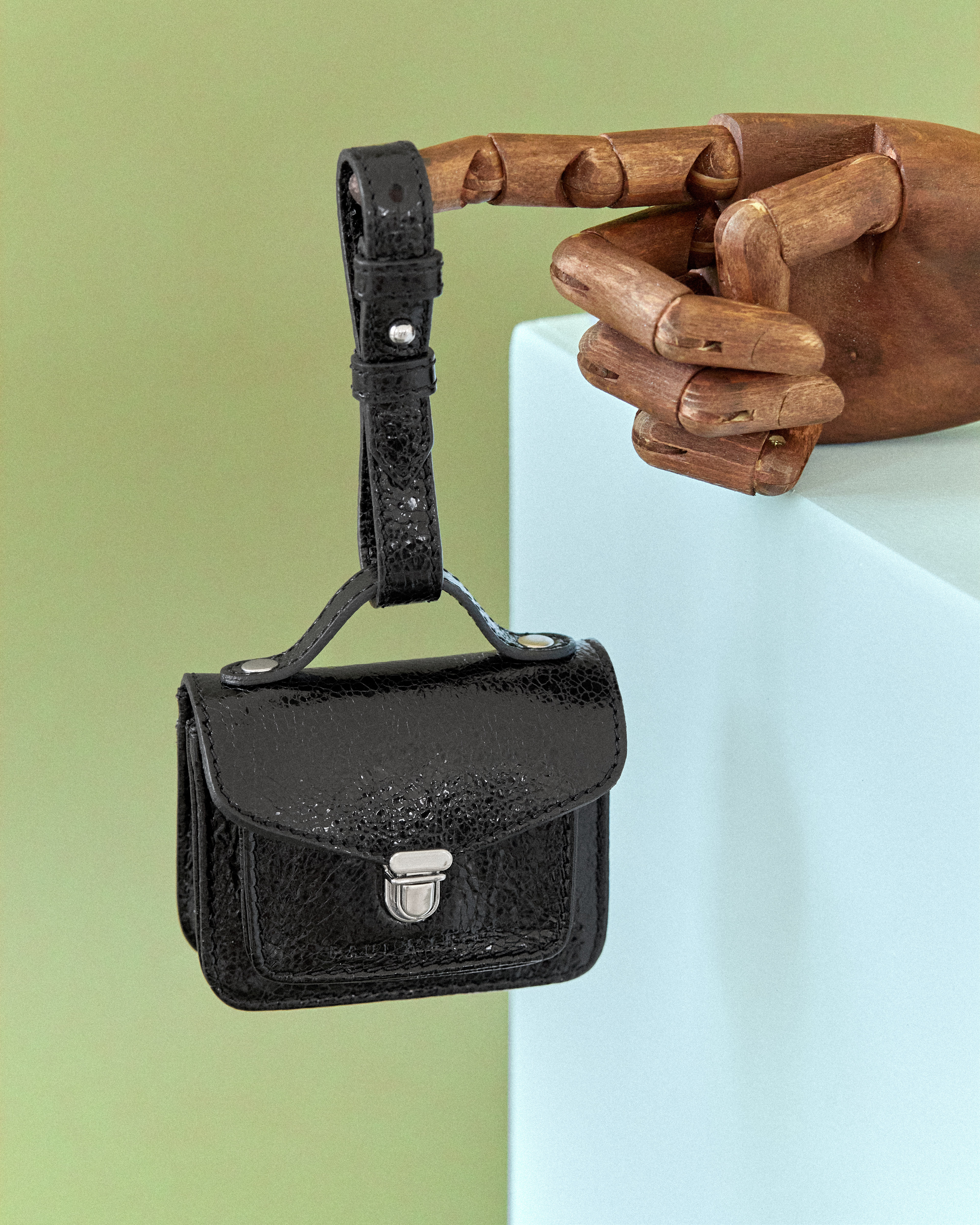 Porte-monnaie Bijou de Sac Mademoiselle George Nano Éclipse vue cote