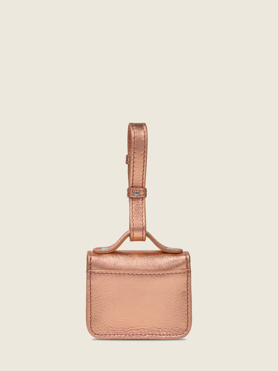 Porte-monnaie Bijou de Sac Mademoiselle George Nano Or Rose vue portee