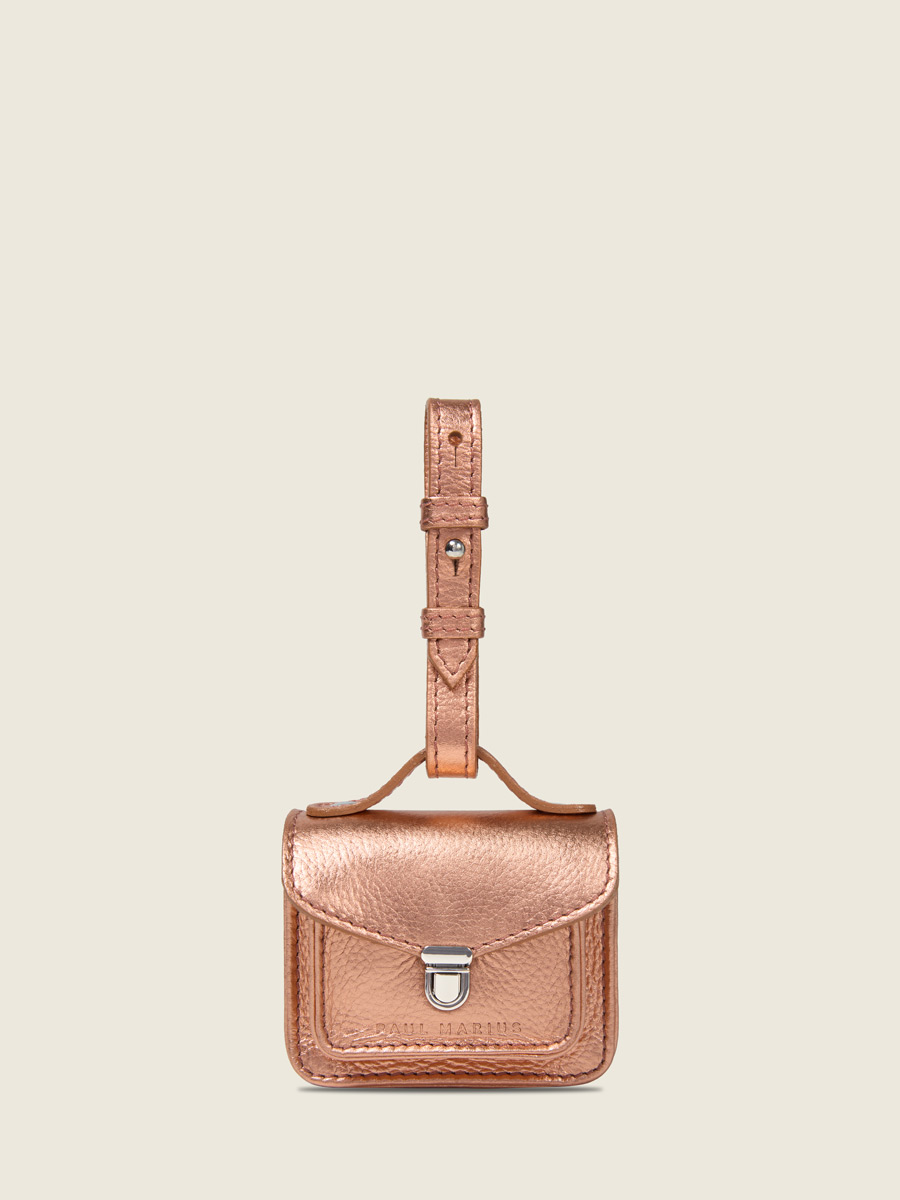 Porte-monnaie Bijou de Sac Mademoiselle George Nano Or Rose vue face