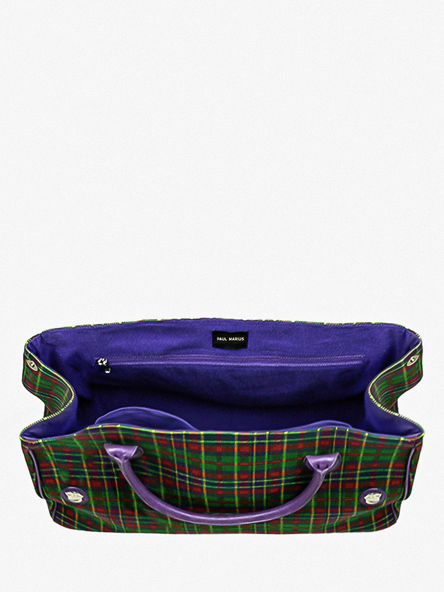 photo-portee-sac-voyage-cuir-tissu-tartan-rouen-delhi-versus-paul-marius-m105-sco-gr-p