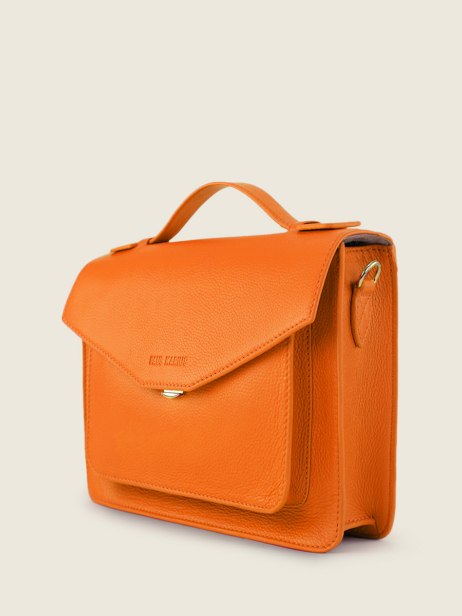 photo-vue-dos-sac-bandouliere-cuir-orange-mademoiselle-george-sorbet-mangue-paul-marius-w05-sb-o