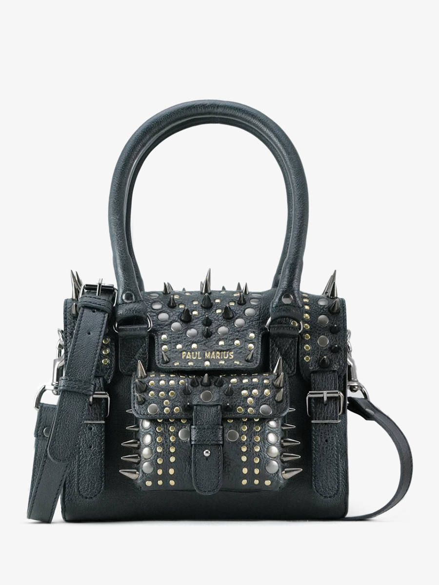 LeRive Gauche dition Noire sac main en cuir noir femme PAUL MARIUS