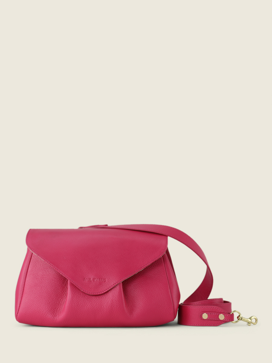 photo-vue-face-sac-bandouliere-cuir-rose-suzon-m-sorbet-framboise-paul-marius-w25m-sb-pi