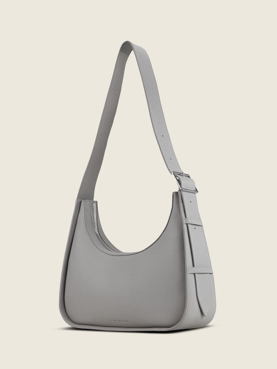 victoire-sac-baguette-cuir-gris-galet-victoire-vue-cote-w54-bm-gre