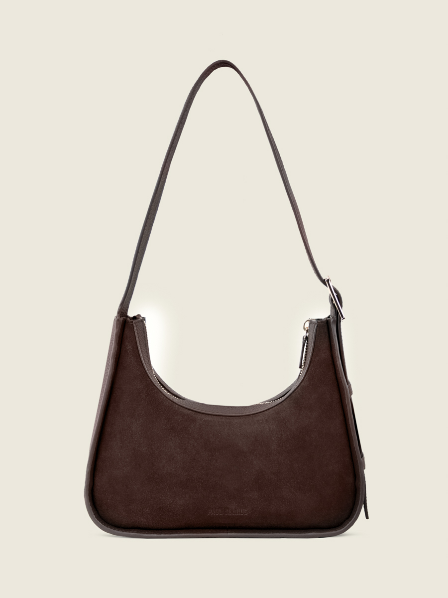 sac-baguette-cuir-marron-victoire-chocolat-vue-face-w54-su-db