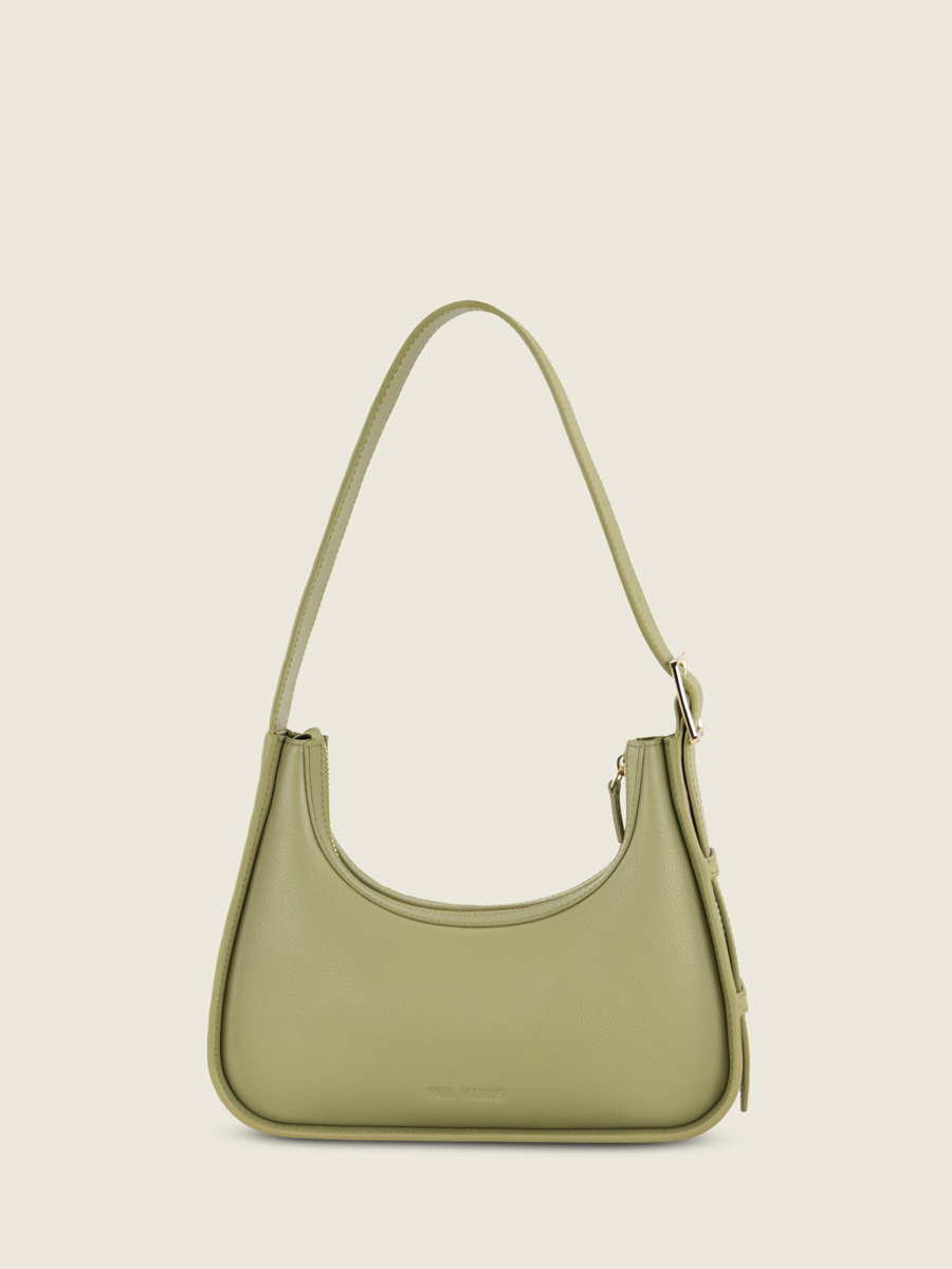 mini-sac-baguette-cuir-vert-victoire-xs-amande-vue-face-w54xs-al