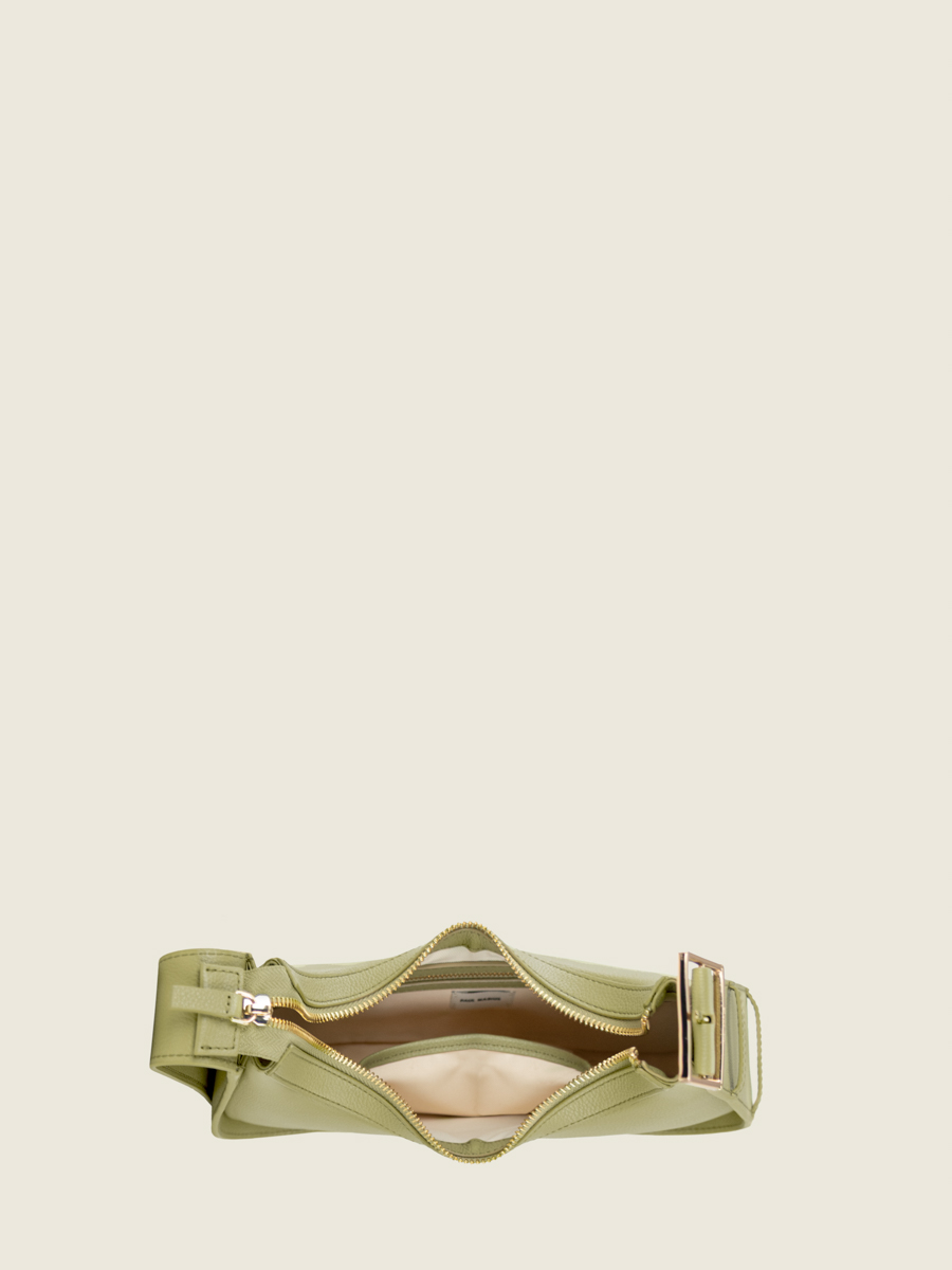 mini-sac-baguette-cuir-vert-victoire-xs-amande-vue-interieure-w54xs-al