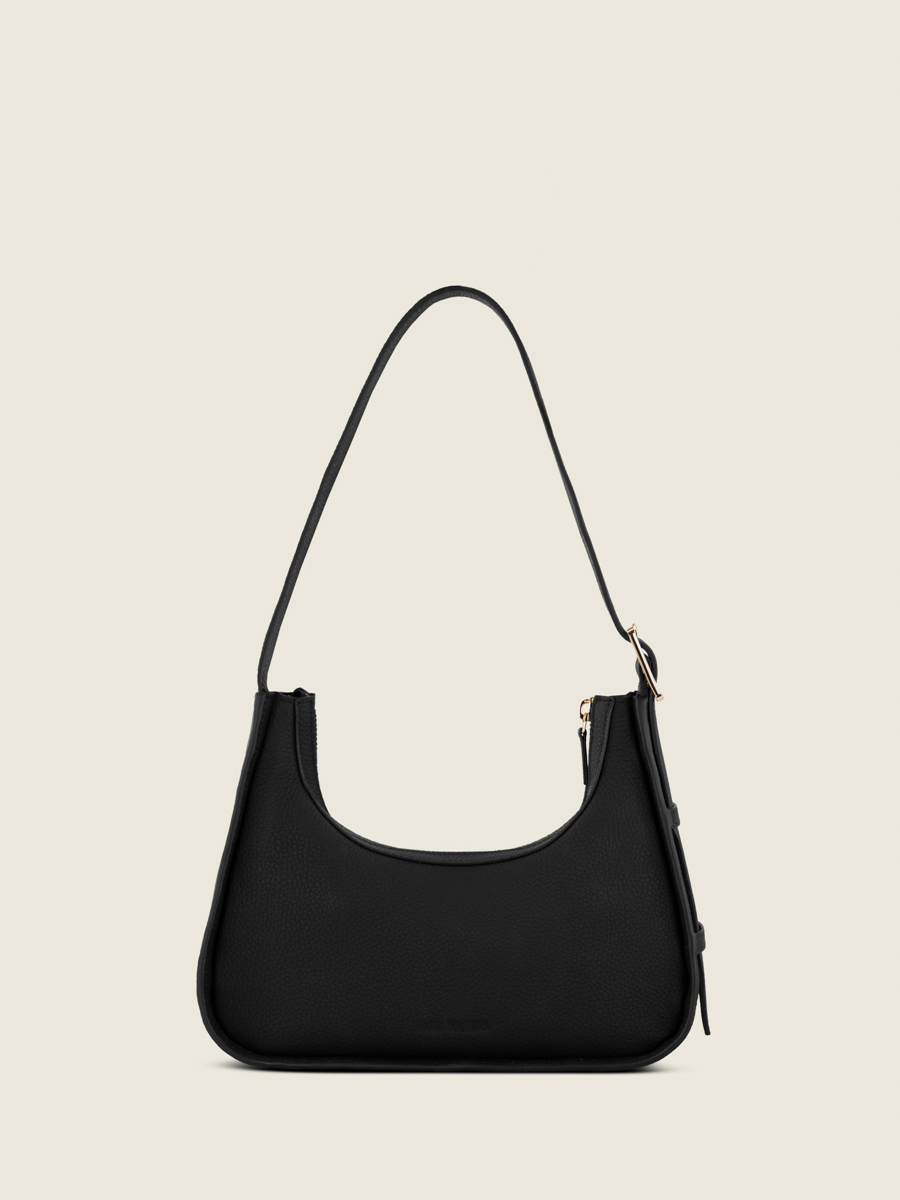 mini-sac-baguette-cuir-victoire-xs-noir-charbon-vue-face-w54xs-bm-b