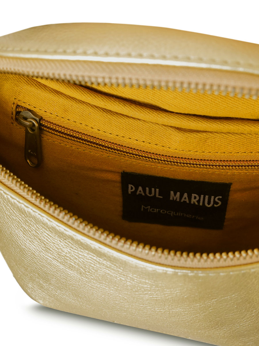 photo-vue-interieur-sac-banane-en-cuir-dore-labanane-dore-paul-marius-m503-g