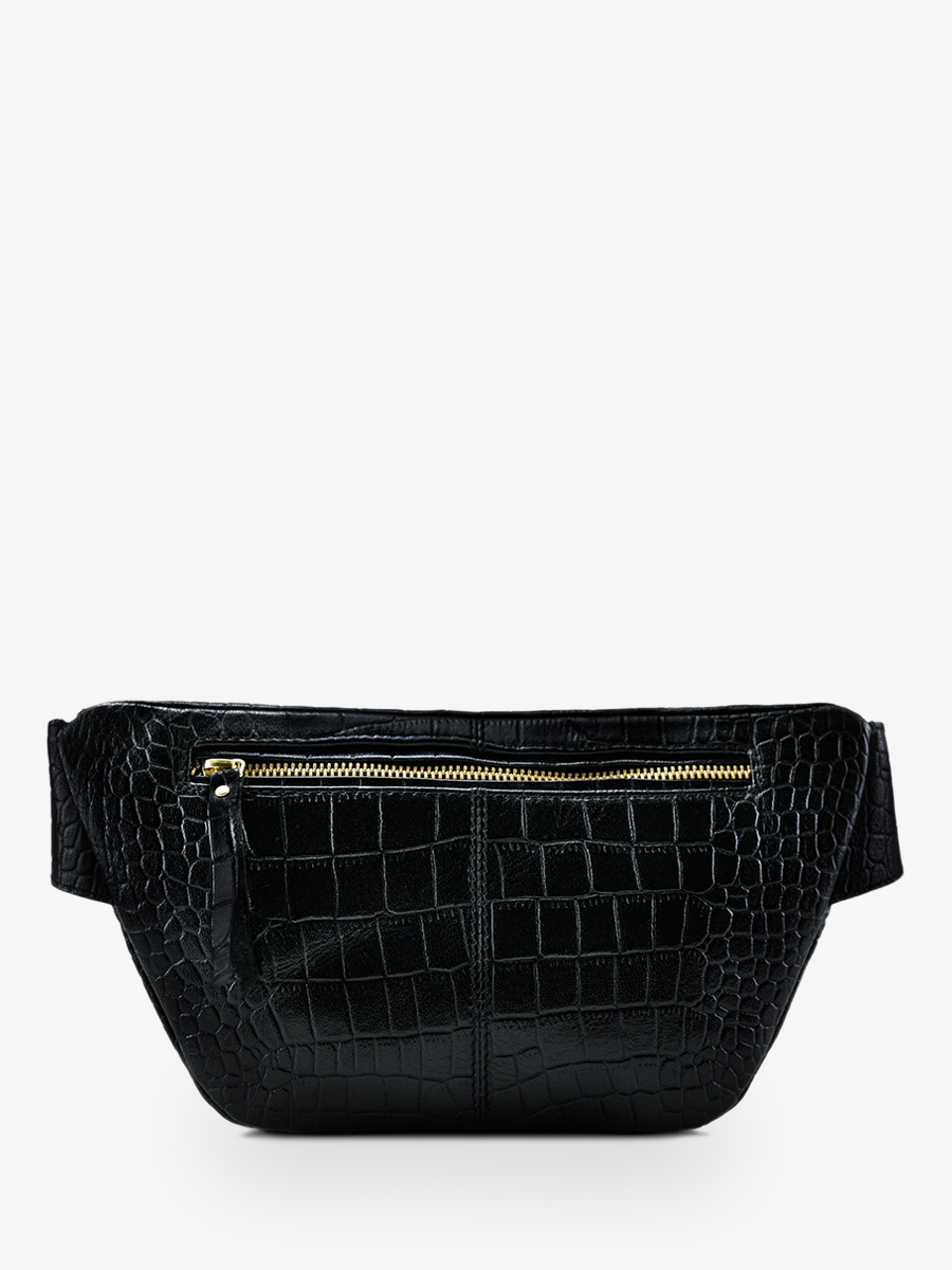 photo-vue-de-dos-sac-banane-cuir-femme-labanane-alligator-noir-paul-marius-m503-a-b