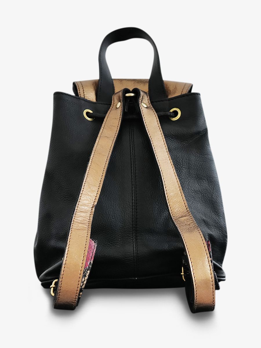 LeBaroudeur Noir - sac a dos cuir femme Noir