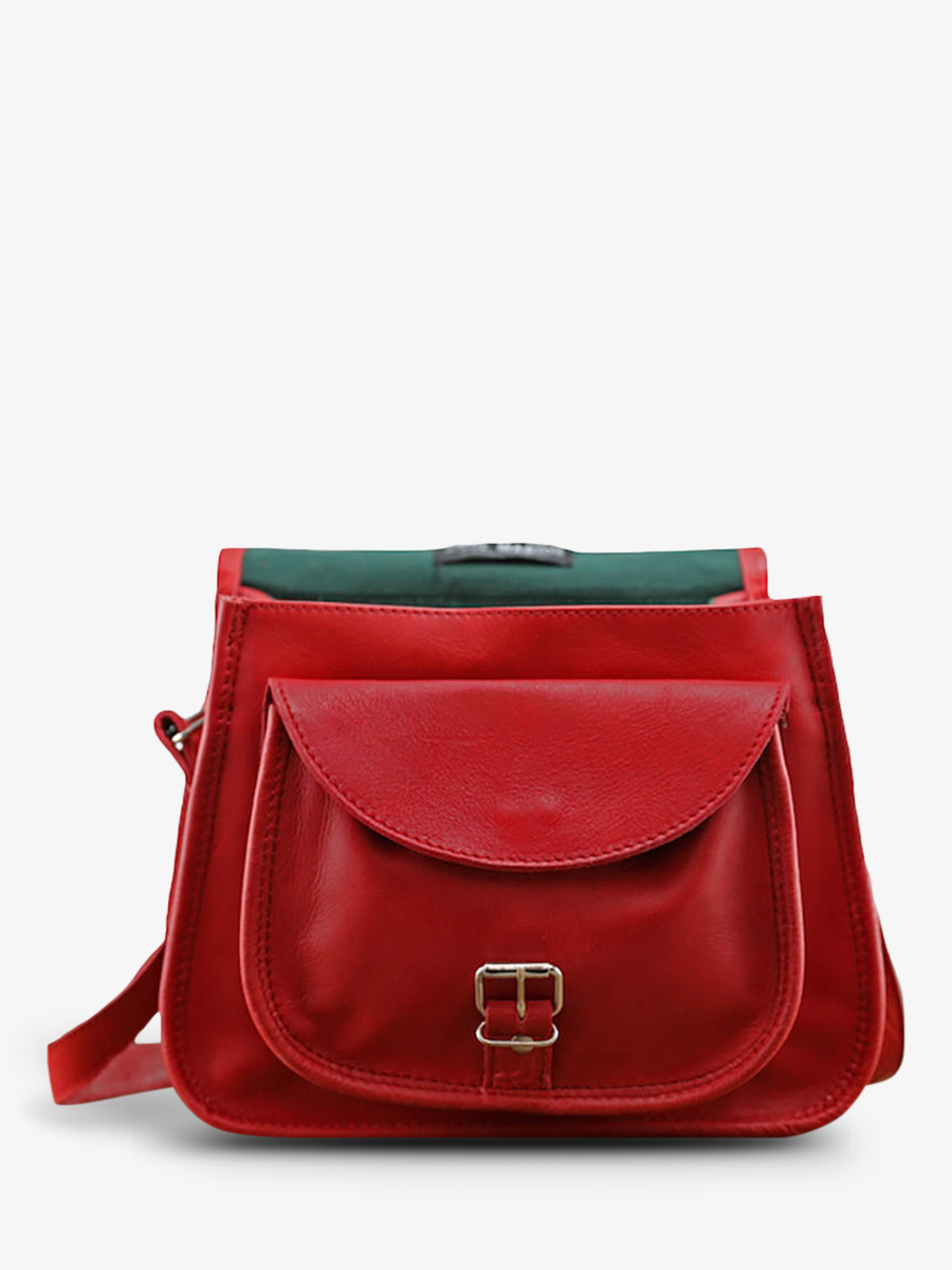Sac besace femme rouge store