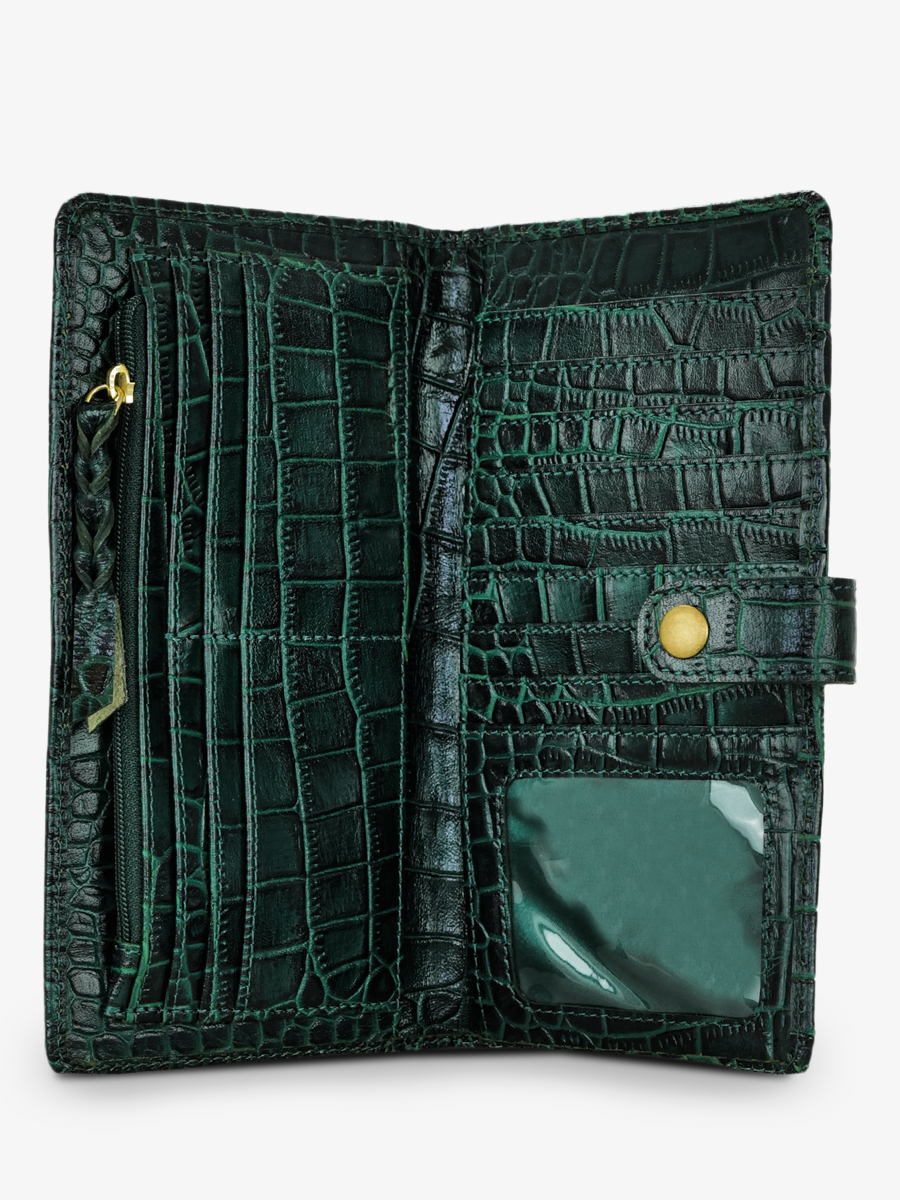 photo-interieur-portefeuille-cuir-femme-leportefeuille-charlotte-n2-alligator-vert-paul-marius-m67-a-dg