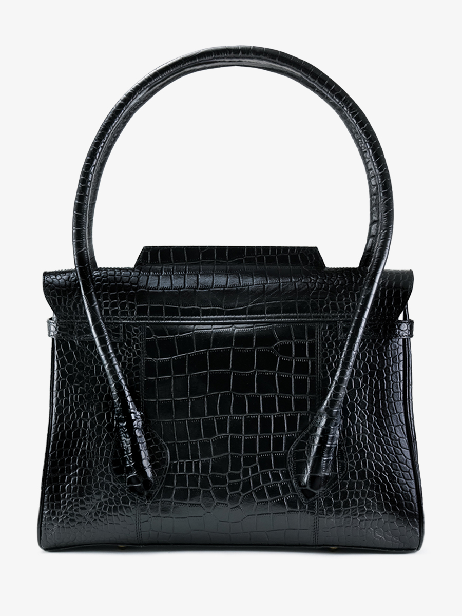 photo-vue-de-dos-sac-main-cuir-femme-colette-m-alligator-noir-paul-marius-w028m-a-b