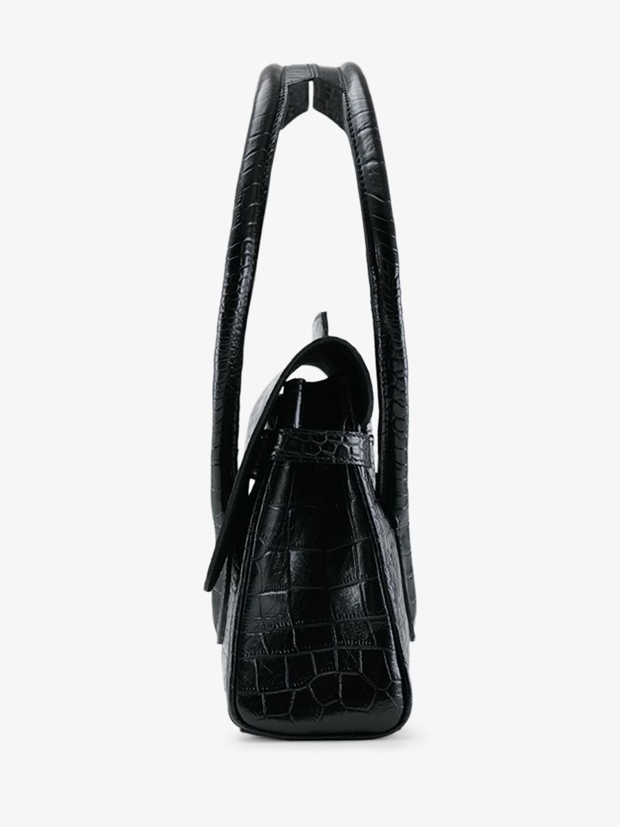 photo-vue-de-cote-sac-main-cuir-femme-colette-s-alligator-noir-paul-marius-w028s-a-b