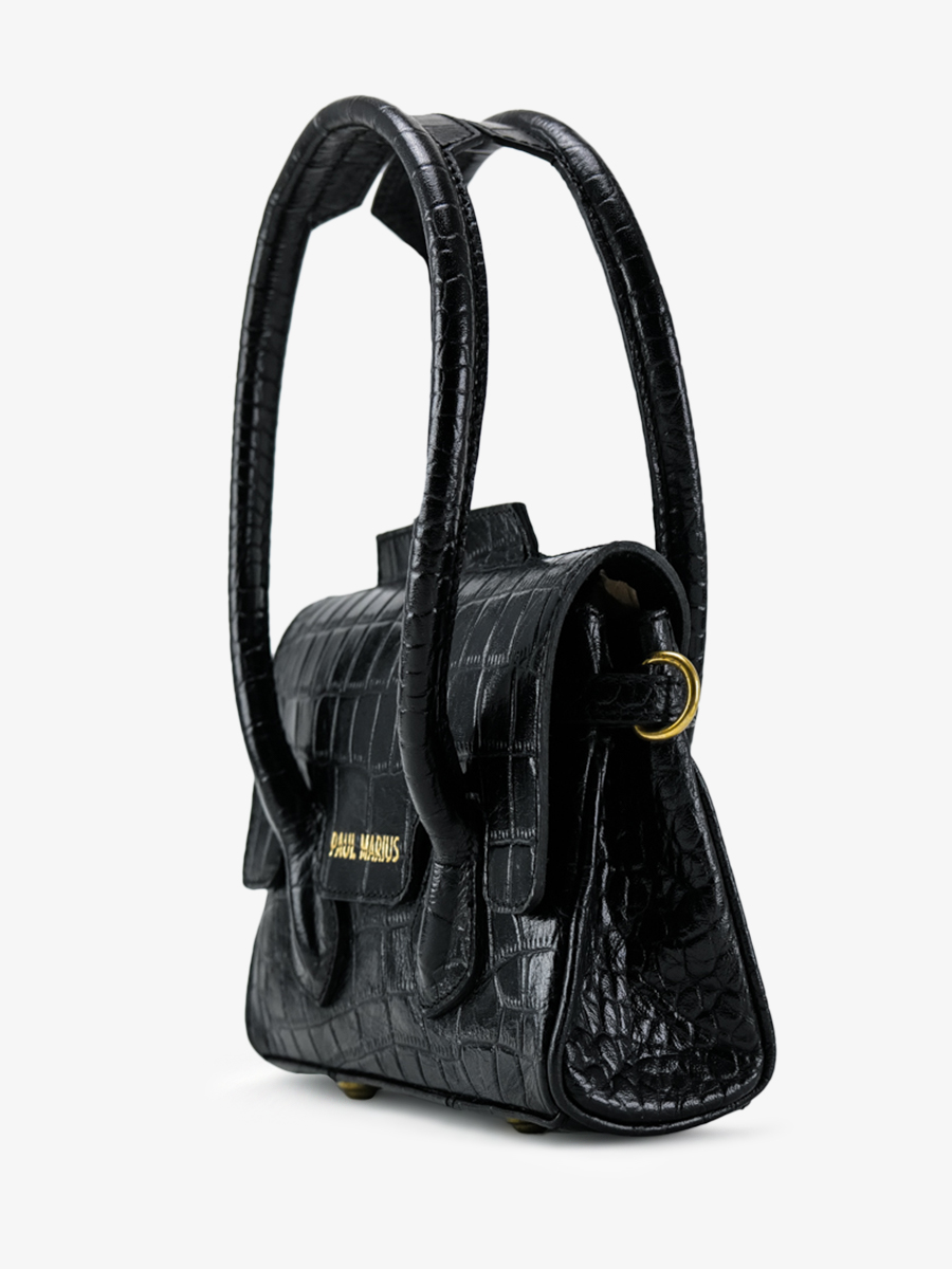 photo-vue-de-cote-sac-main-cuir-femme-colette-xs-alligator-noir-paul-marius-w28xs-a-b