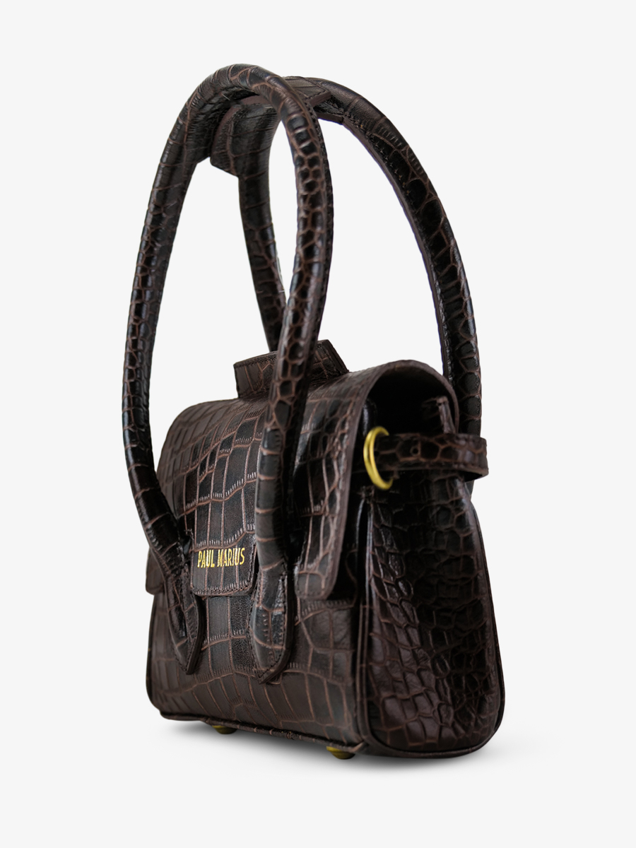 photo-vue-de-cote-sac-main-cuir-femme-colette-xs-alligator-marron-paul-marius-w28xs-a-db