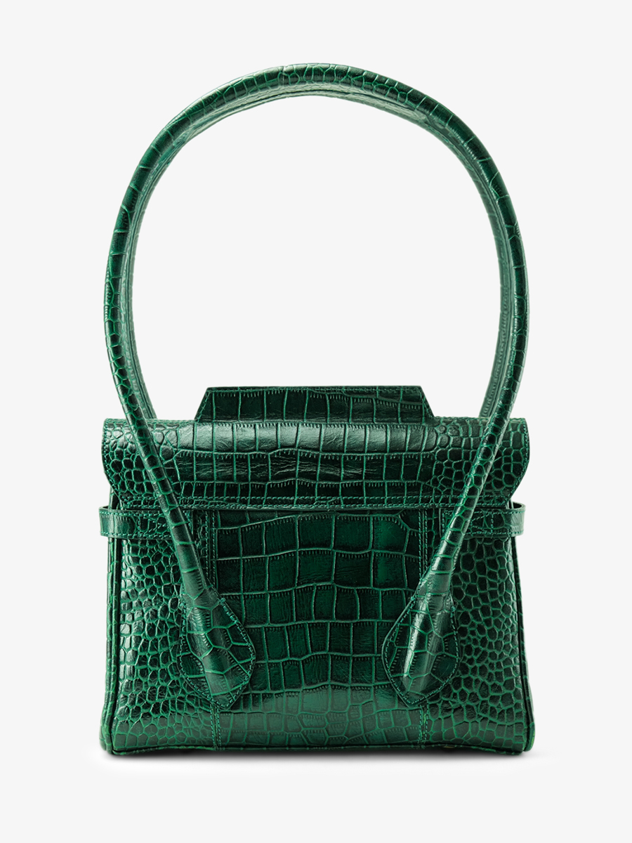 photo-vue-de-dos-sac-main-cuir-femme-colette-s-alligator-vert-paul-marius-w028s-a-dg