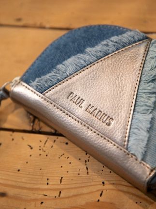 LePortefeuille Manon - Denim / Acier
