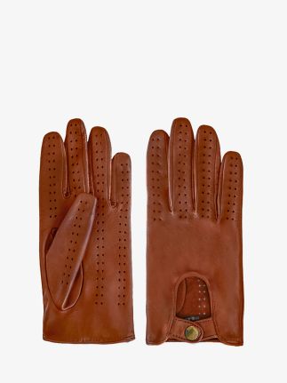 Gants Pilote Femme - Naturel