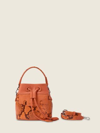 Capucine XS Python - Ambre