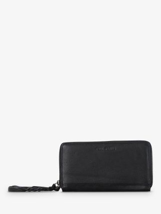 MonCompagnon Noir Huile portefeuille cuir femme Noir PAUL MARIUS
