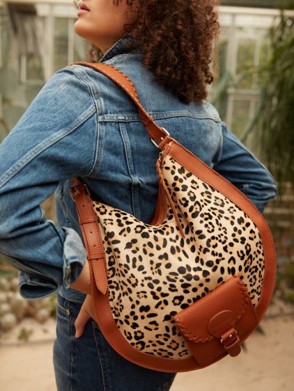 LeHobo XL Léopard - Beige