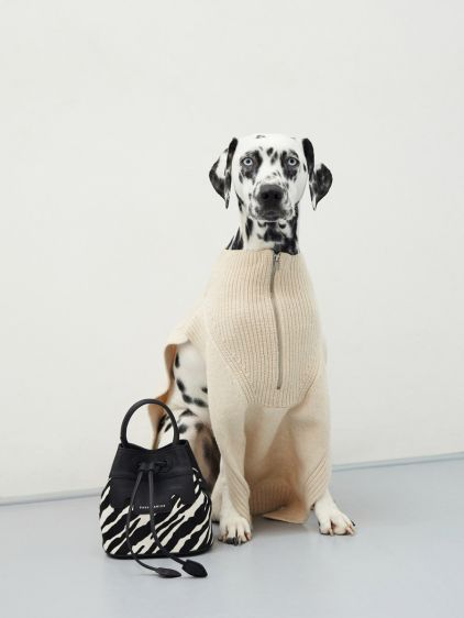 Capucine XS Tigre - Noir / Blanc