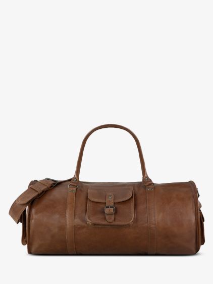 Voyage Paul Sac Voyage Cuir Marron Homme LeVoyageur XL Tabac Sac