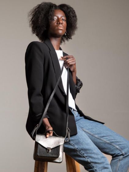 Mademoiselle George XS - Argenté / Noir