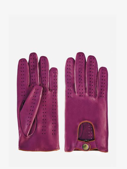 Fox Gants De Jardinage En Cuir Rsistants Aux Pines Pour Homme Et Femme,  Violet