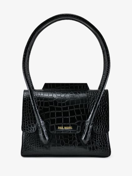 Colette S Alligator - Noir de Jais