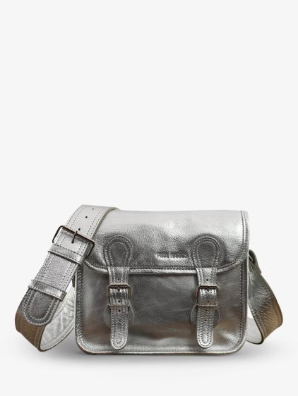 LaSacoche S Naturel sac bandouliere cuir femme Marron PAUL MARIUS