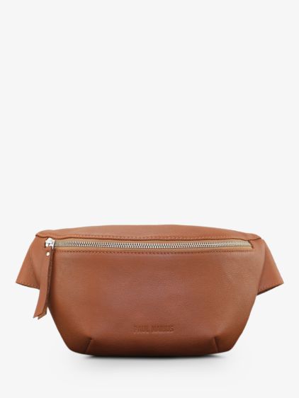 Sac Banane Femme Florence – Cuir Véritable, Rose, Grand Format 29x19x8cm (neuf, Italie)