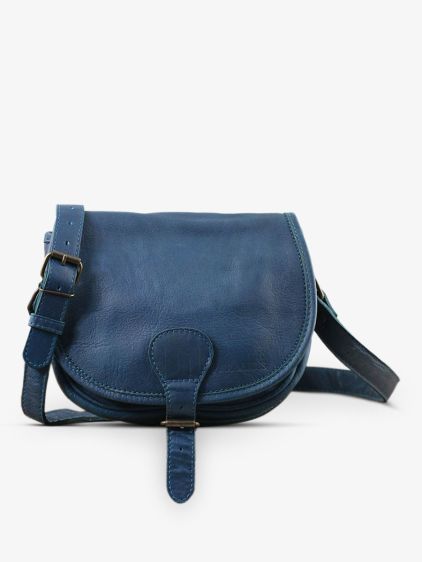 LeBoh mien Cobalt Sac bandouli re cuir femme Vert Bleu PAUL MARIUS