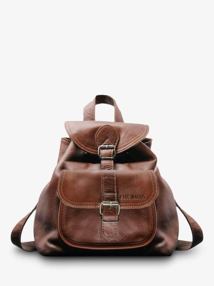 LeBaroudeur Cuivr sac a dos cuir femme Cuivr PAUL MARIUS