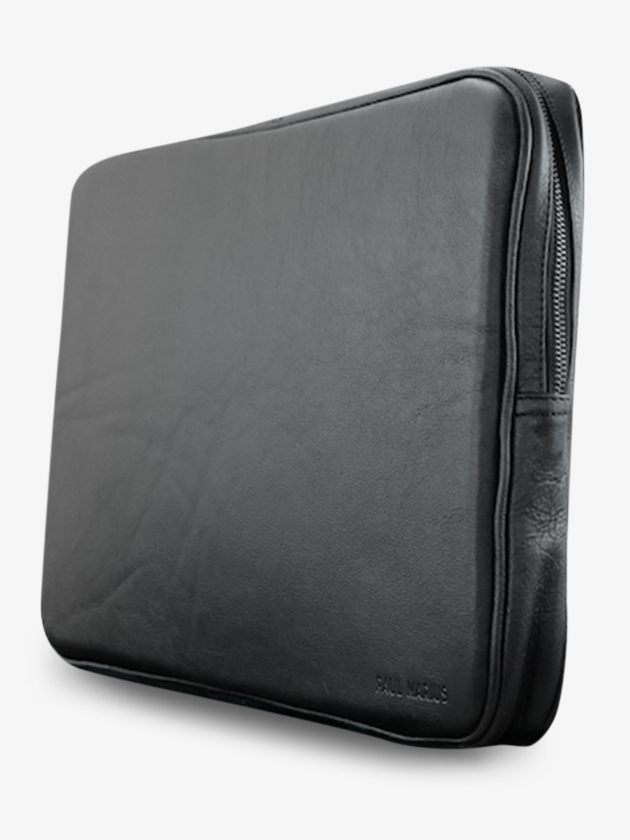 Housse Ordinateur 15 pouces Noir pochette ordinateur Noir PAUL MARIUS