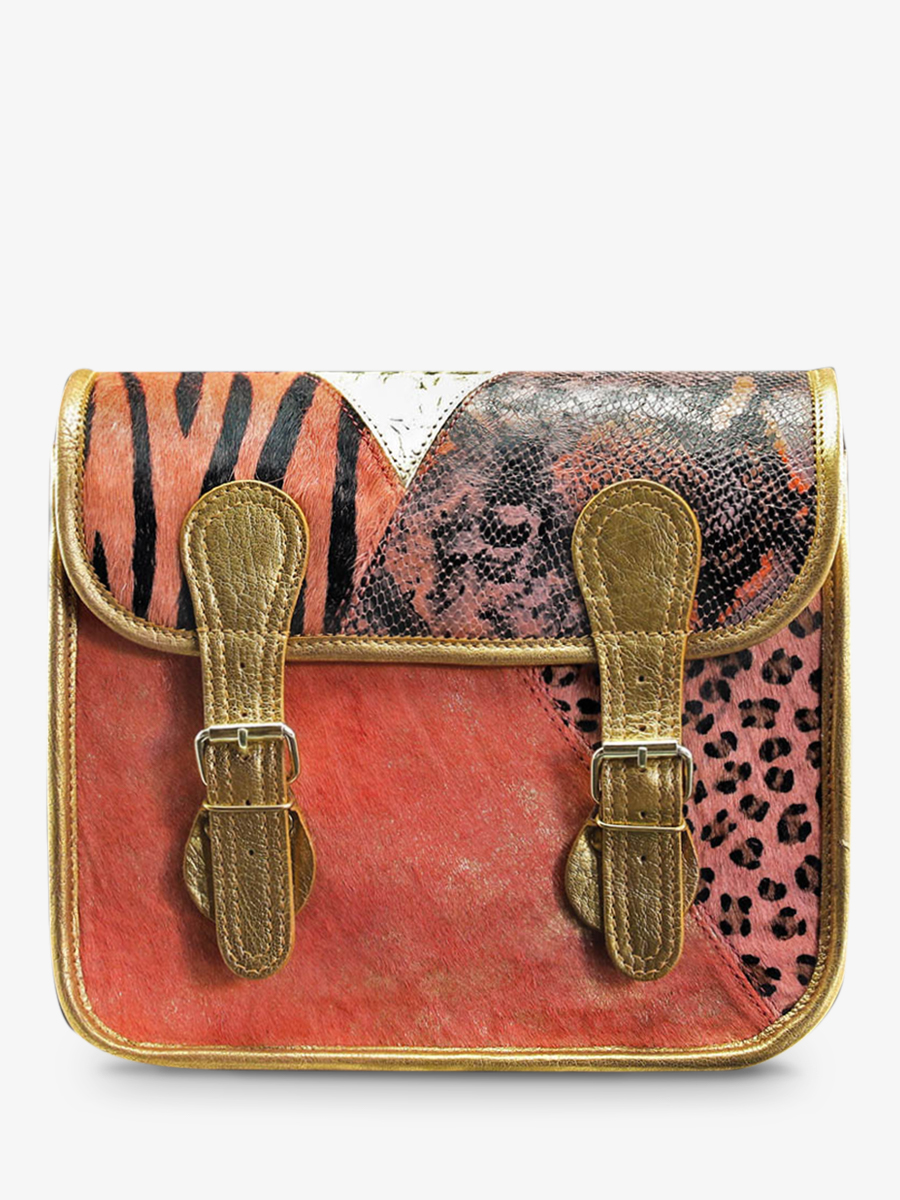 photo-vue-de-face-sac-bandouliere-cuir-femme-rose-dore-lasacoche-s-chimere-rose-dore-paul-marius-m02s10-ch-pi-g