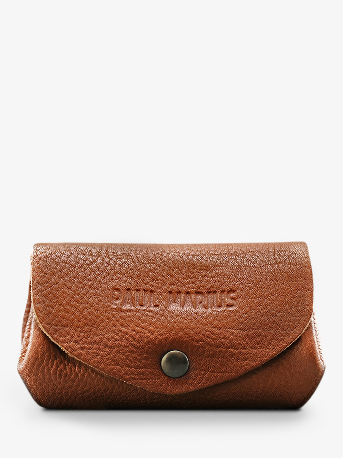photo-vue-de-face-porte-monnaie-cuir-marron-bleu-legustave-naturel-bleu-paul-marius-glp-b-l