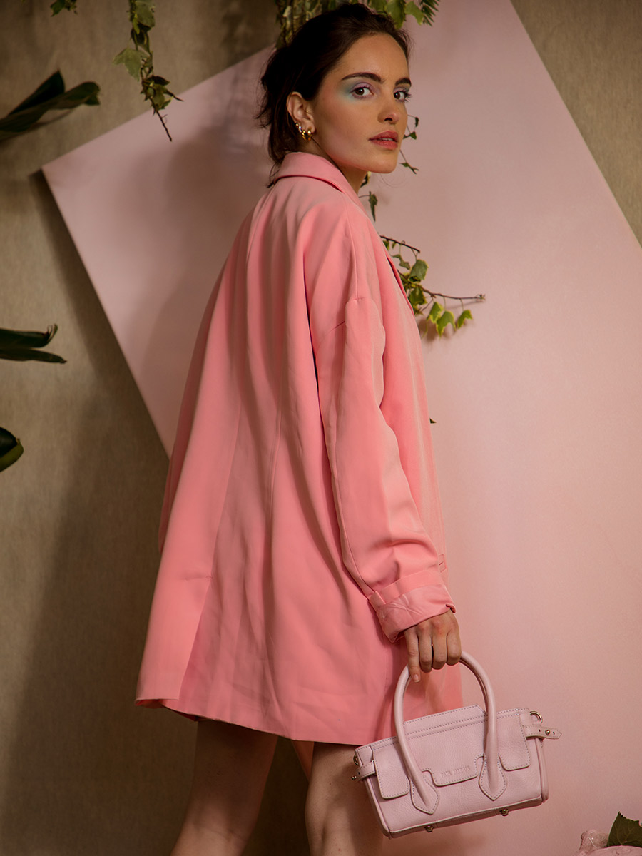 Sac a on sale main rose poudré