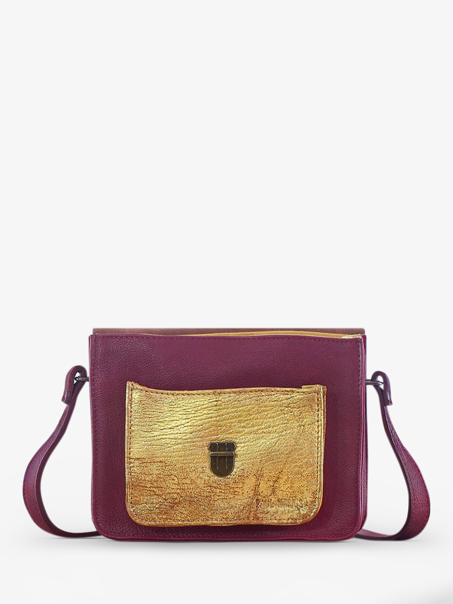 photo-vue-de-cote-sac-bandouliere-cuir-femme-violet-dore-mademoiselle-george-prune-dore-paul-marius-w05-p-g